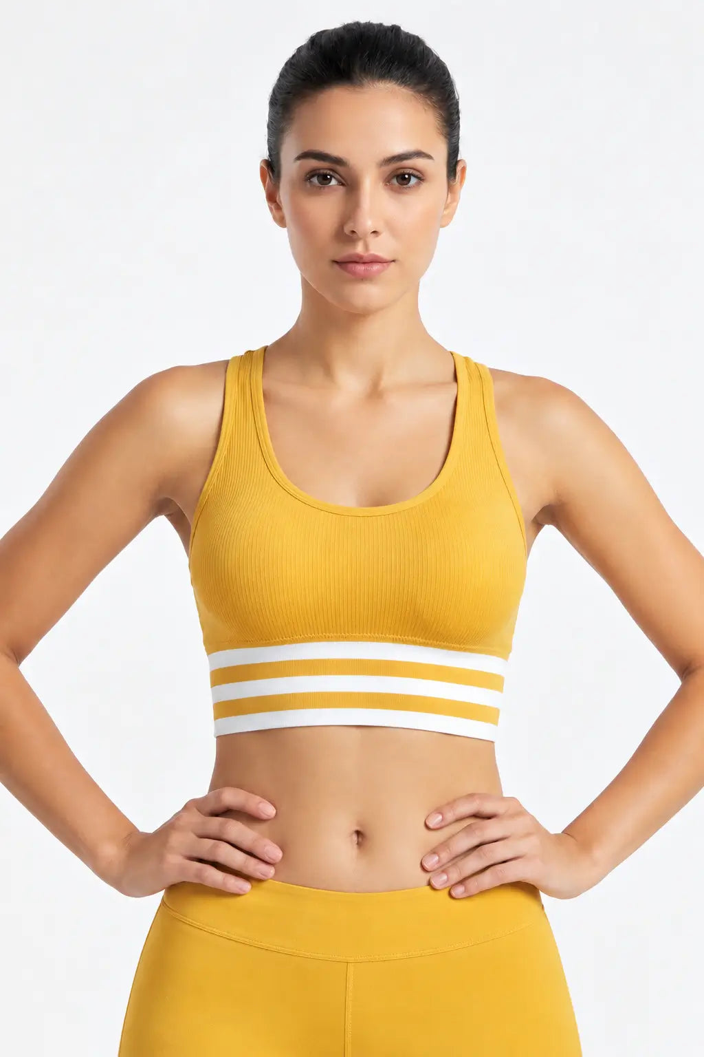 S204 Women’s Cotton Sports Bra | Smooth, Wire-Free Racerback Bra with No Hook