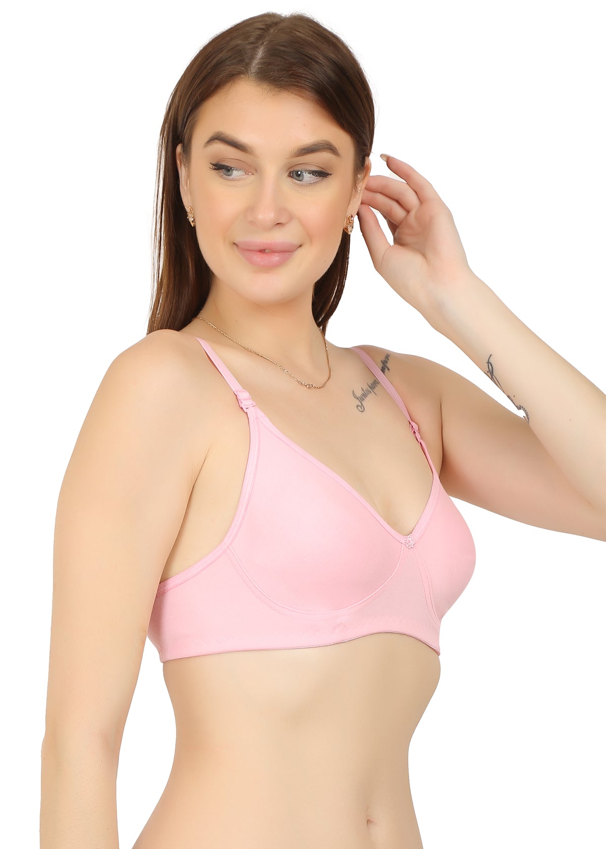 GB Desing 2 Pink Color Double Layered Cup Bra for Women