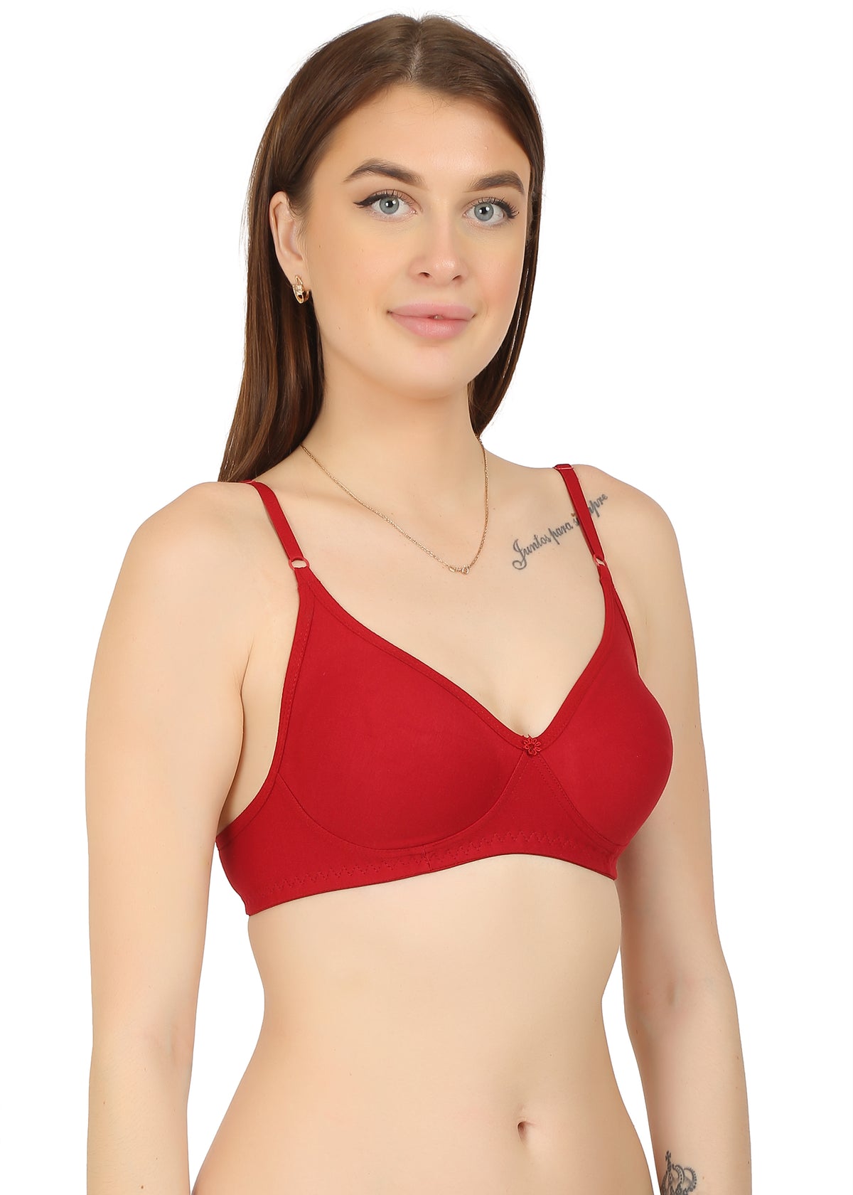 GB Desing 2 Red Color Double Layered Cup Bra for Women