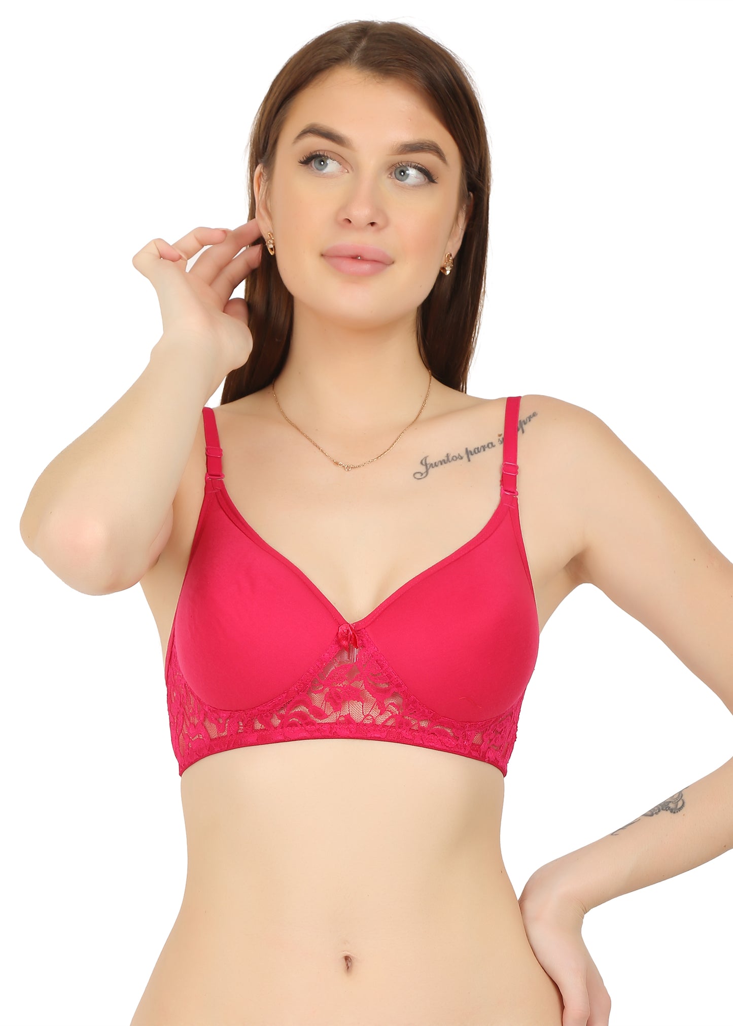 Bottom Net U Back Padded Bra