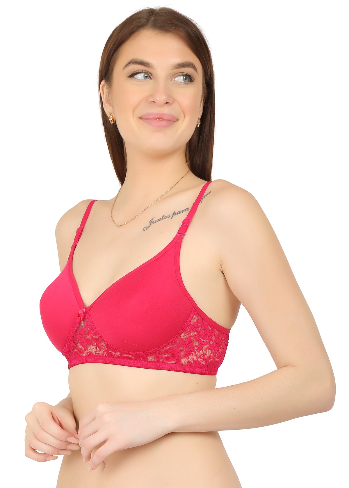 Bottom Net U Back Padded Bra