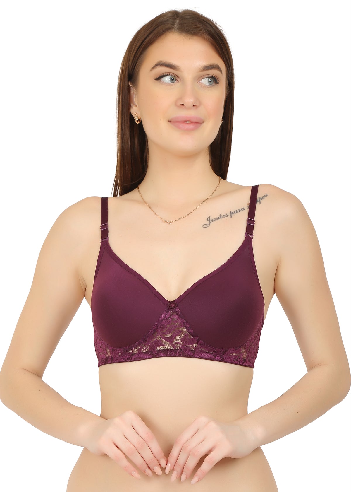 Bottom Net U Back Padded Bra