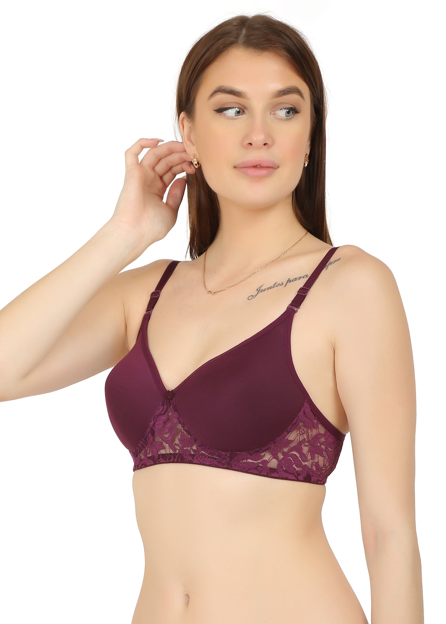 Bottom Net U Back Padded Bra