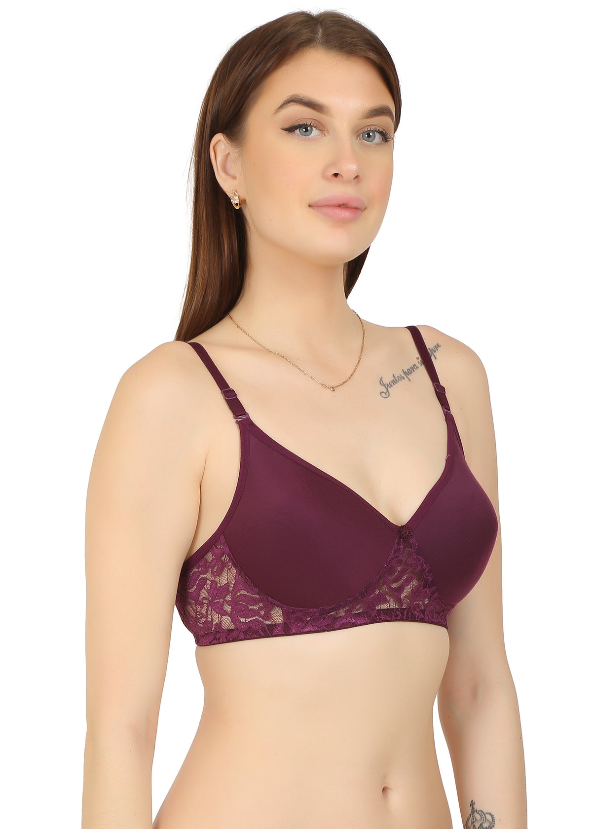 Bottom Net U Back Padded Bra