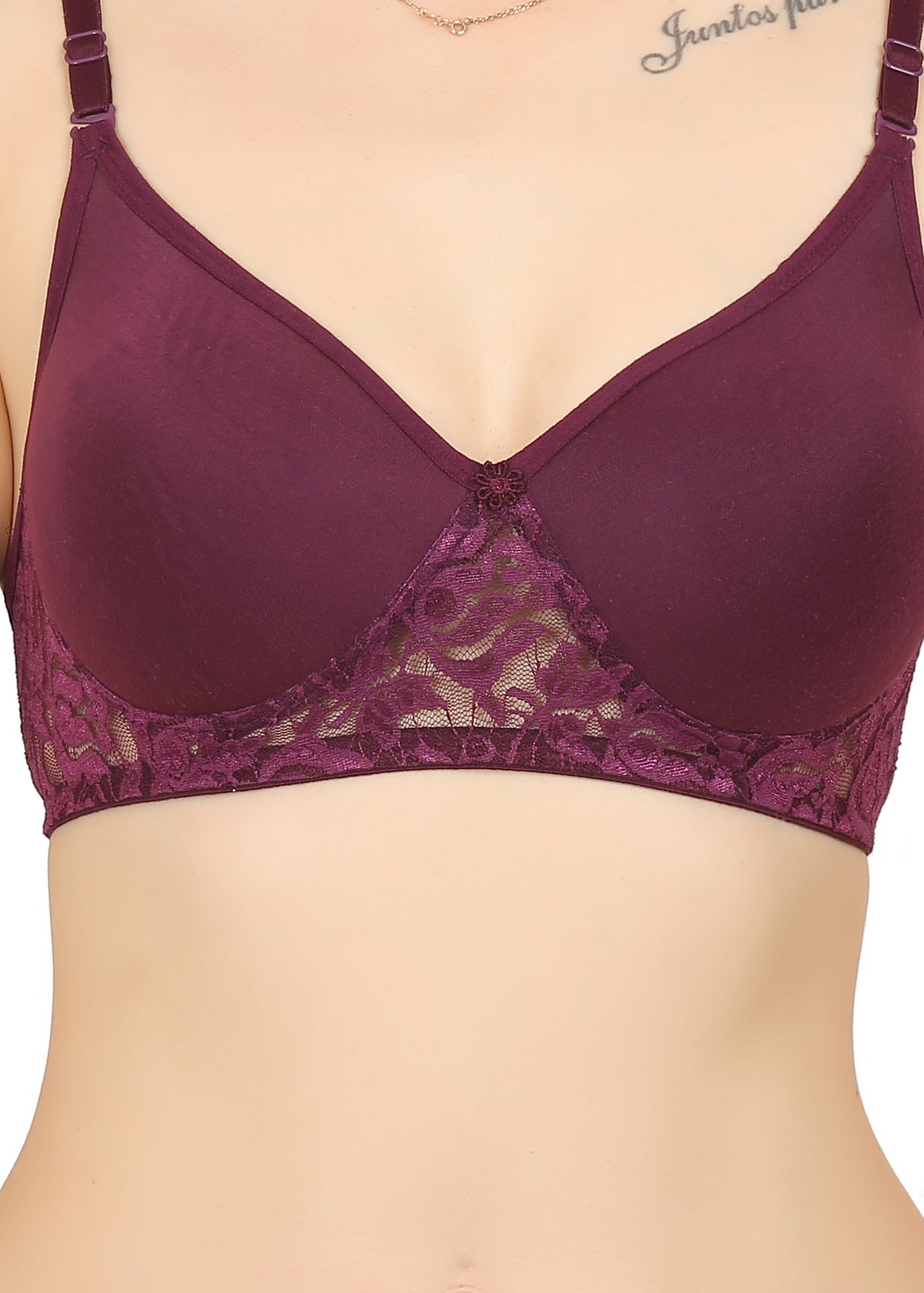 Bottom Net U Back Padded Bra