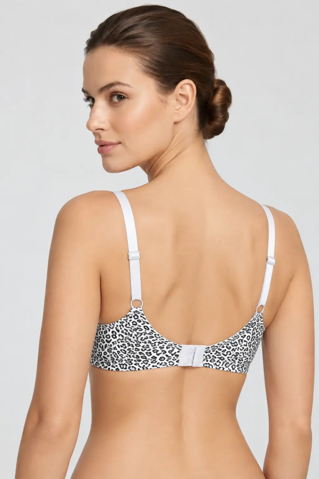 011 Padded Leopard Print Bra – Comfort, Support & Style