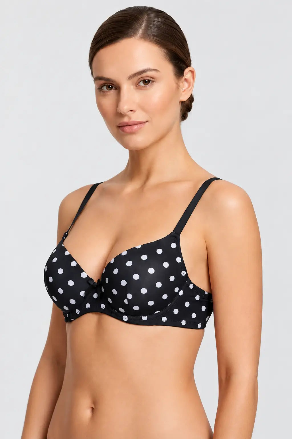 011 Polka Dot T-Shirt Bra – Everyday Comfort & Perfect Fit